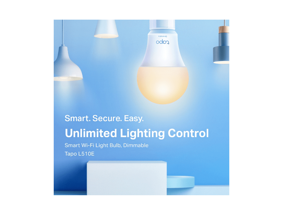 TP-Link Tapo L510E Smart Wi-Fi Light Dimmable Bulb in Qatar TP-Link Tapo L510E Smart Wi-Fi Light Dimmable Bulb in Qatar